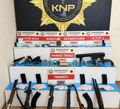 Kahramanmaraş’ta Zehir Tacirlerine Büyük Darbe: