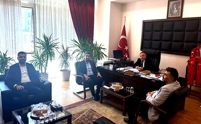 İMO Kahramanmaraş Temsilciliği’nden Harun Buz’a Ziyaret