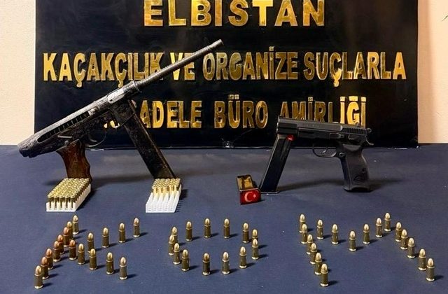 Kahramanmaraş’ta suikast silahı ele geçirildi