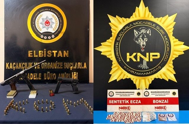 Kahramanmaraş’ta Silah ve Uyuşturucu Operasyonu: 2 Tutuklama