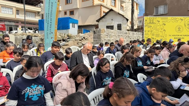 Andırın’da Kütüphane Haftası Coşkusu: “Hep Birlikte Okuyoruz” Etkinliği Düzenlendi