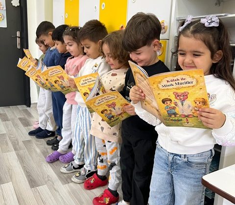 Onikişubat Belediyesi’nin minik kalplerinden Kütüphaneler Haftası’na örnek proje