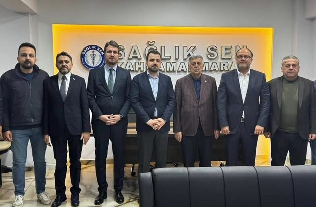 Sağlık-Sen Kahramanmaraş Şubesine Anlamlı Ziyaret