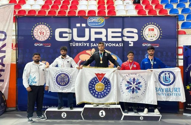KSÜ’lü Güreşçilerden ÜNİLİG Türkiye Şampiyonası’nda Büyük Başarı