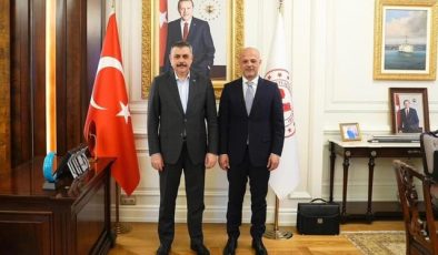 Afşin Belediye Başkanı Kıraç’tan Bakan Çiftçi’ye Ziyaret ve Teşekkür