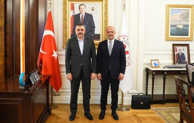 Afşin Belediye Başkanı Kıraç’tan Bakan Çiftçi’ye Ziyaret ve Teşekkür