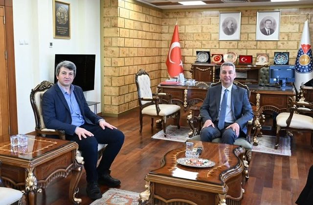 KİPAŞ Yönetiminden KSÜ Rektörü Okumuş’a Ziyaret