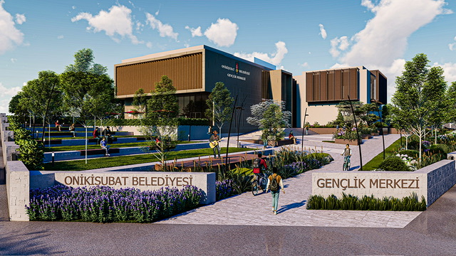 Gençliğin Kahramanmaraş’taki yeni merkezinde yüzde 80 seviyesine ulaşıldı