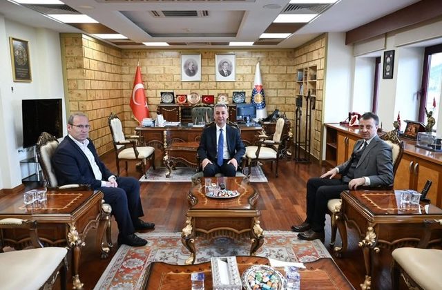 Kaymakamlardan KSÜ Rektörü Okumuş’a Hayırlı Olsun Ziyareti