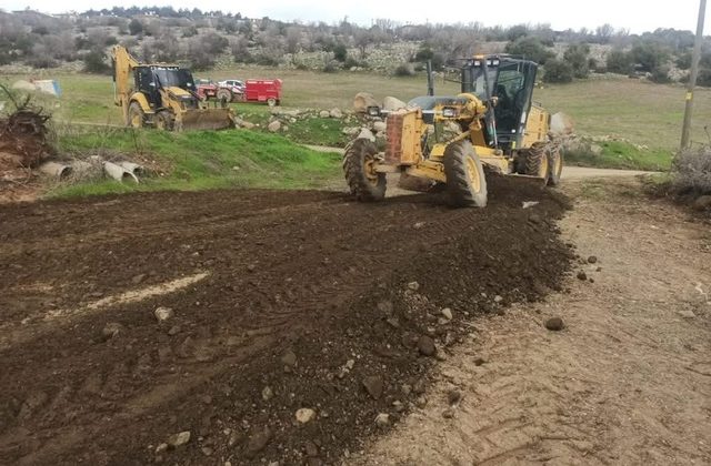 Dulkadiroğlu Belediyesi’nden Doğanlıkarahasan Mahallesi’nde Yol Çalışması