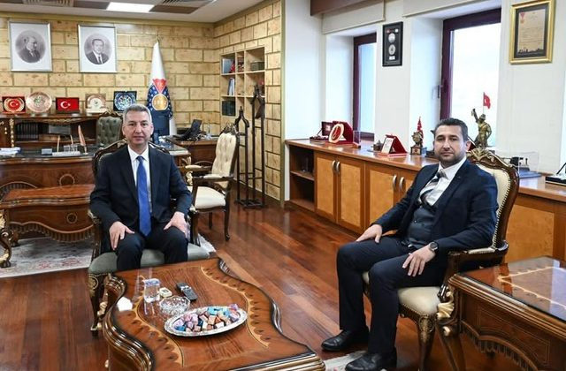 Uygar Gündeşli’den KSÜ Rektörü Okumuş’a Ziyaret