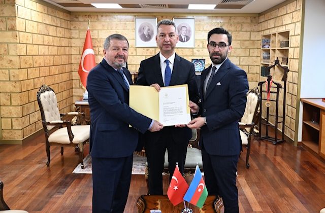 KSÜ Rektörlüğüne Atama Sonrası Azerbaycan’dan Tebrik Notası