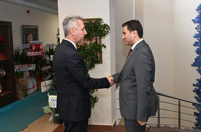 Kaymakam Çiğdem’den Rektör Okumuş’a Ziyaret