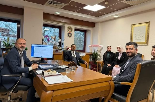 İMO’dan Rektör Yardımcısı Ünsal’a Ziyaret
