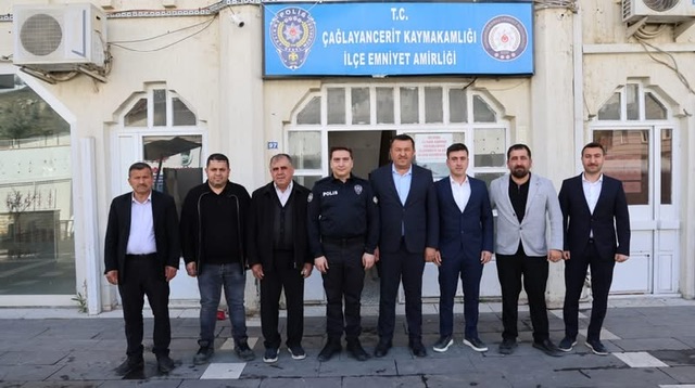 Çağlayancerit’te Polis Haftası Ziyareti ve Yeni İşletme Açılışı