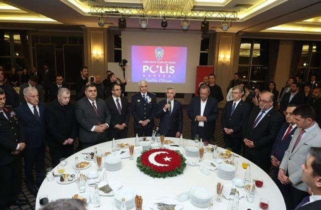 Mehmet Beşen Polis Haftası Resepsiyonuna Katıldı