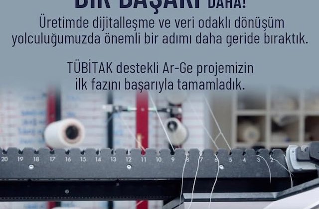 Nazar Tekstil’den TÜBİTAK Destekli Ar-Ge Projesinde Önemli Başarı