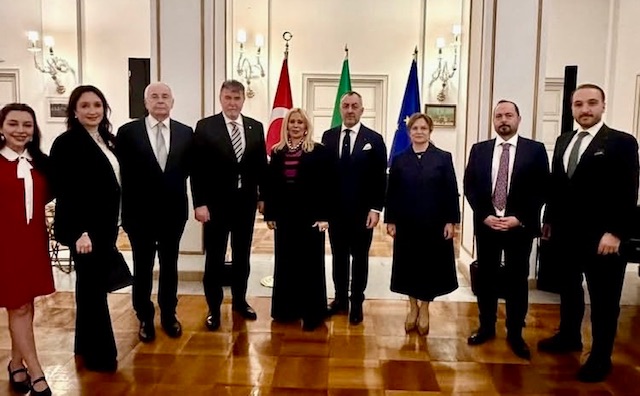 Aykut Balcıoğlu İtalya Büyükelçiliği’ndeki Stratejik Toplantıya Katıldı