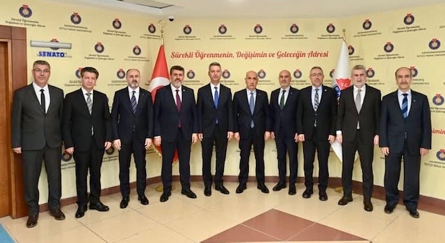 KSÜ’YE ÜST DÜZEY ZİYARET: YATIRIM VE PROJELER MASAYA YATIRILDI