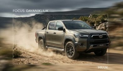 TOYOTA HILUX’TA GÜÇ VE DAYANIKLILIK VURGUSU