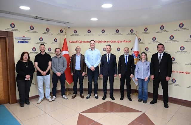 TÜBİTAK Destekli Uluslararası Proje Ekibinden Rektör Okumuş’a Ziyaret