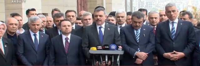 İçişleri Bakanı Çiftçi: “Aziz Milletimize Başsağlığı Diliyorum”