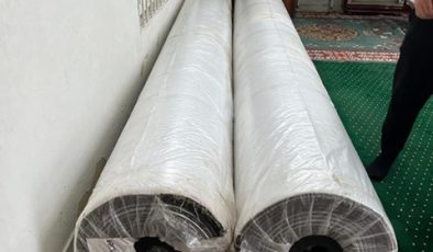 PAZARCIK BELEDİYESİ’NDEN CAMİYE HALI DESTEĞİ