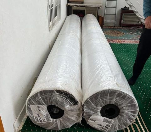 PAZARCIK BELEDİYESİ’NDEN CAMİYE HALI DESTEĞİ