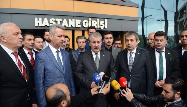 BBP Genel Başkanı Destici’den KSÜ Tıp Fakültesi Hastanesi’ne Ziyaret