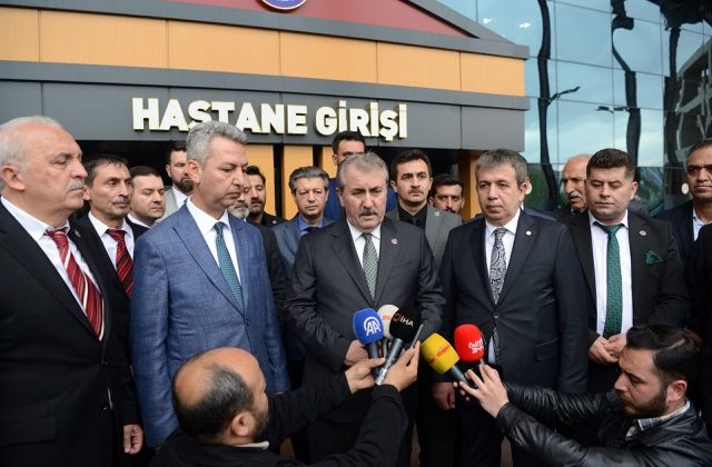 BBP Genel Başkanı Destici’den KSÜ Tıp Fakültesi Hastanesi’ne Ziyaret