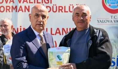Yalova’da Çiftçilere Tohum Desteği