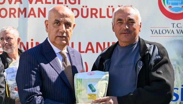 Yalova’da Çiftçilere Tohum Desteği