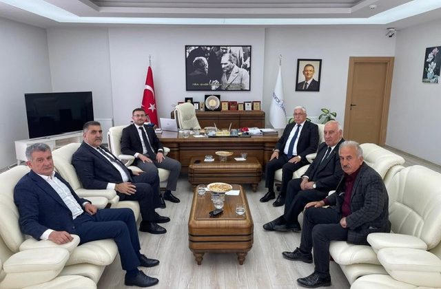 Başkanlardan  Pazarcık’ Belediyesi’ne Ziyaret