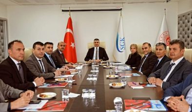 Kahramanmaraş SGK’da Mart–Nisan Dönemi İstişare Toplantısı Yapıldı