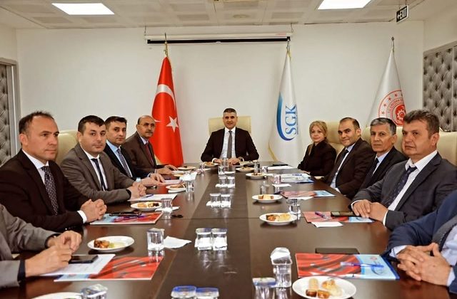 Kahramanmaraş SGK’da Mart–Nisan Dönemi İstişare Toplantısı Yapıldı