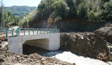 Andırın Kırsalında Ulaşıma Güç Katacak Yeni Köprü