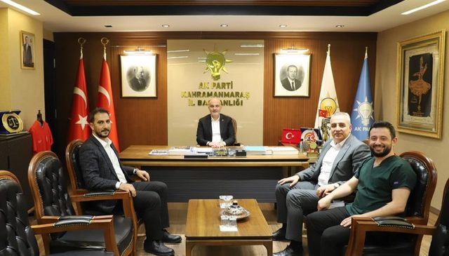 Muhtarlardan AK Parti İl Başkanlığı’na Ziyaret