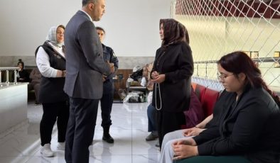 Başkan Hanifi Toptaş, okul saldırısında yaralanan öğrenciler ve ailelerini ziyaret etti