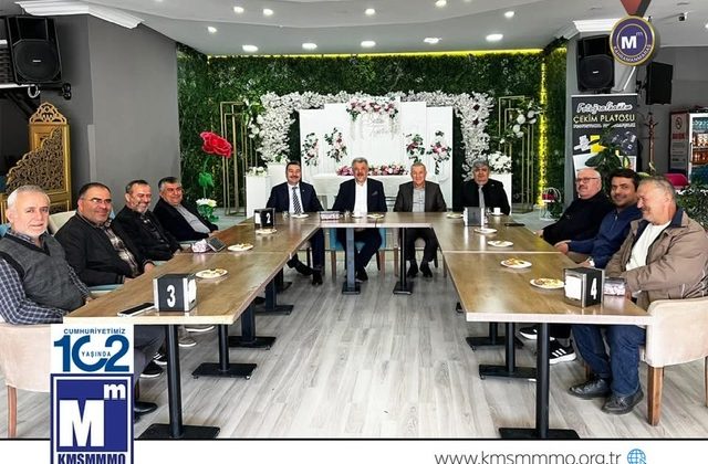 KMSMMMO Yönetiminden Kuzey İlçelere Ziyaret: Üyelerle İstişare Toplantıları Yapıldı