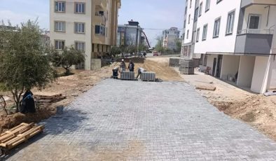Ballıca Mahallesi’nde Kilit Parke Çalışmaları Sürüyor
