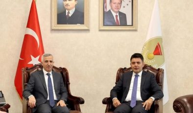 Bakan Yardımcısı Osman Boyraz’dan Vali Ünlüer’e Ziyaret