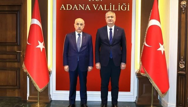 Vahit Kirişci’den Adana Valiliği’ne Ziyaret