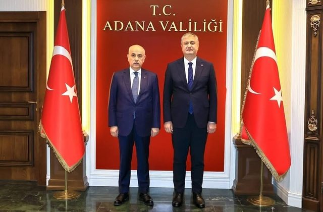 Vahit Kirişci’den Adana Valiliği’ne Ziyaret