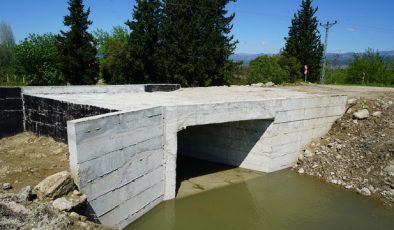 Andırın’da 5 Mahalleye Ulaşım Sağlayan Köprü Menfezde Sona Gelindi