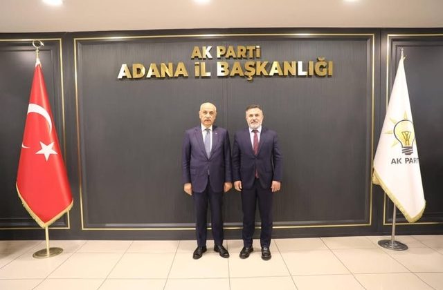Kirişçi’den AK Parti Adana İl Başkanlığı’na Ziyaret