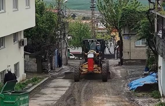 Onikişubat Belediyesi Yağış Sonrası Sahada