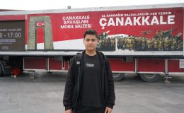 Çanakkale Savaşları Mobil Müzesi, Aliyaİzzetbegoviç Millet Bahçesi’nde Ziyaretçilerini Ağırlıyor