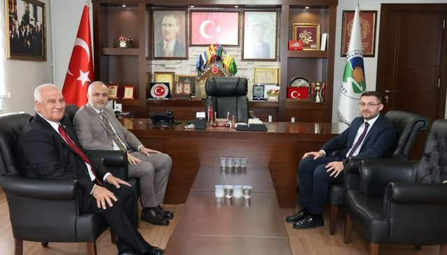 ÇAĞLAYANCERİT BELEDİYESİ’NDE ANLAMLI ZİYARET