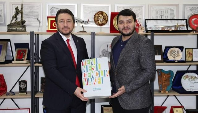 TÜGVA Heyetinden Kültür ve Turizm İl Müdürlüğü’ne Ziyaret