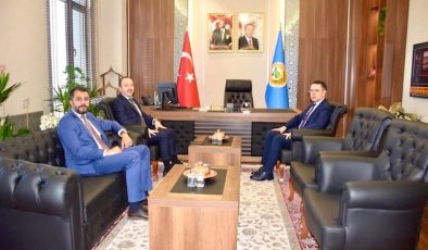 DSİ Bölge Müdürü Doğru’dan,  Orman Bölge Müdürü Cabaroğlu’na Hayırlı Olsun Ziyareti